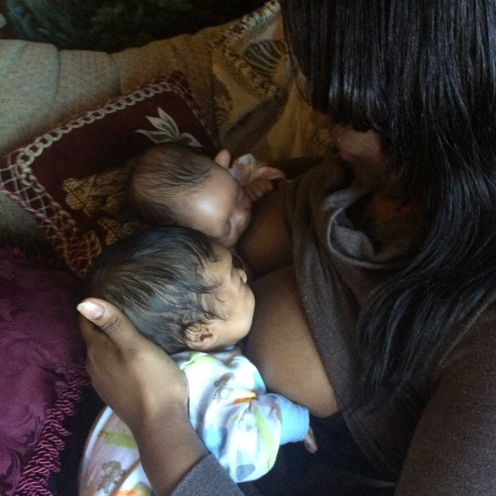 Breastfeeding premature twins | Boober