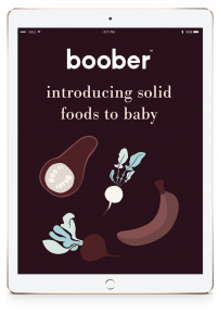 boober ebook introducing solid foods to baby